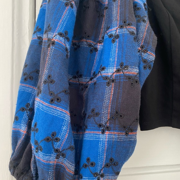 Urban Outfitters boho festival crop top with balloon sleeves new! - Picture 7 of 9